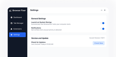 Customize optimization preferences