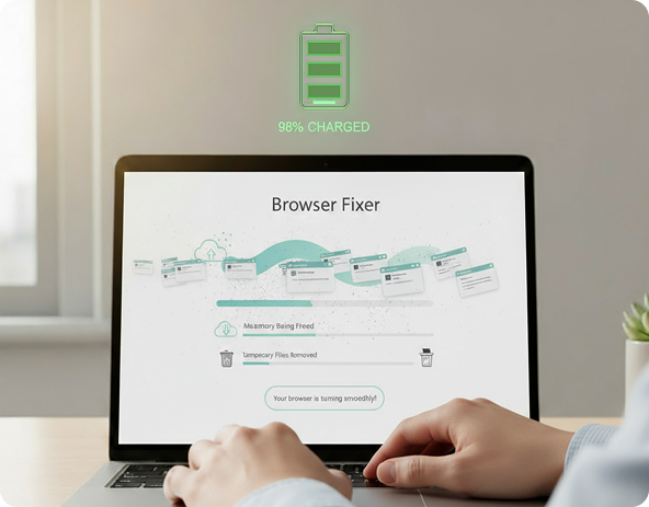 Battery life optimization interface