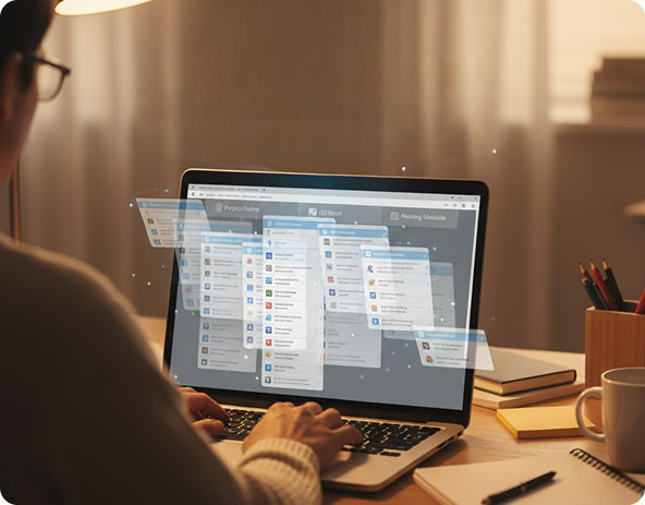 Smarter Tab Management interface